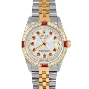Rolex Datejust 31mm | 68273-WMOP-STRR-4RBY-JBL