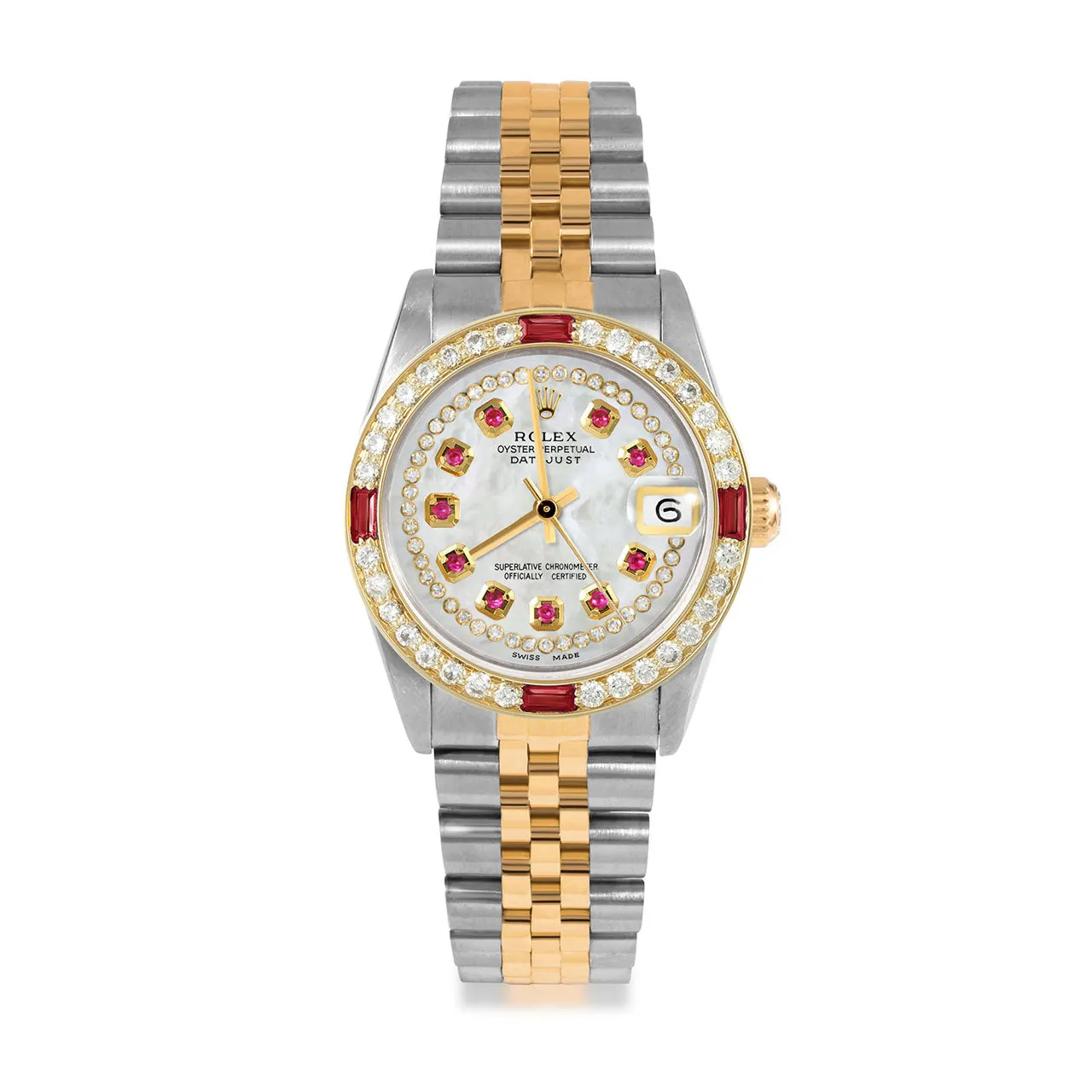 Rolex Datejust 31mm | 68273-WMOP-STRR-4RBY-JBL