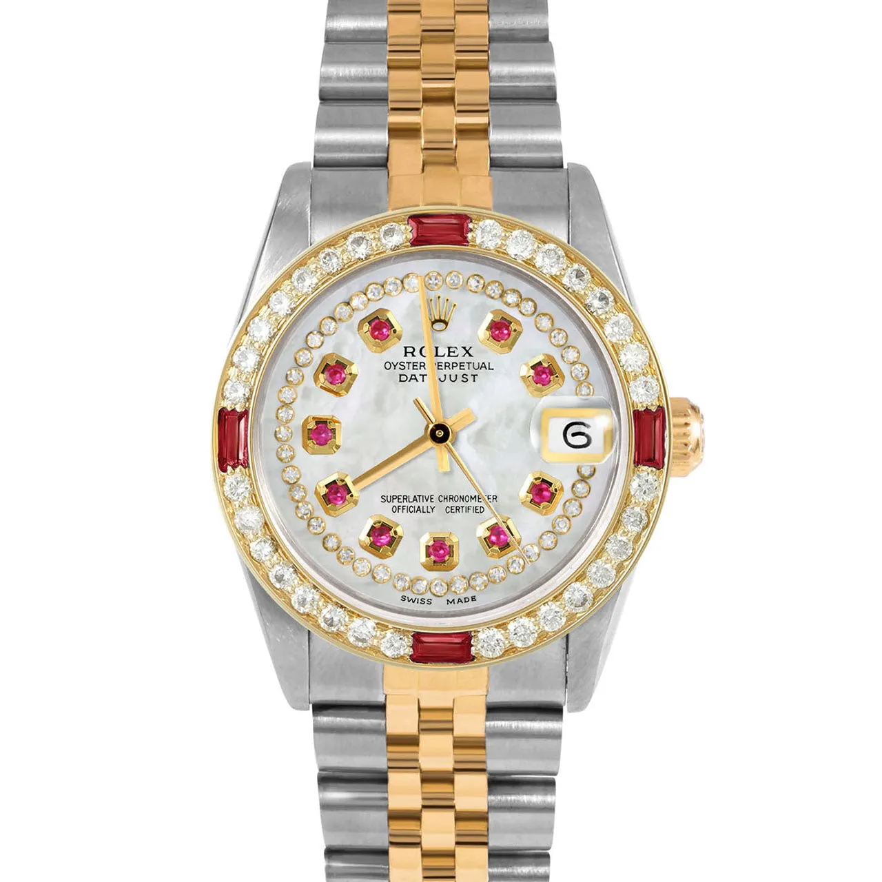 Rolex Datejust 31mm | 68273-WMOP-STRR-4RBY-JBL