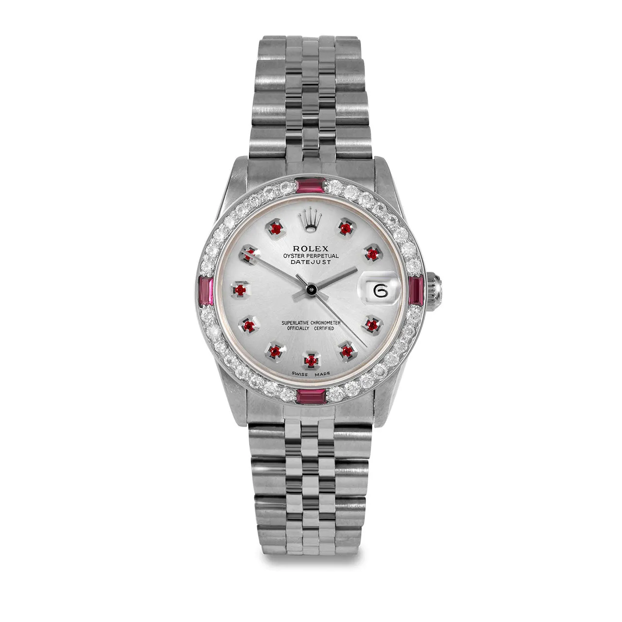Rolex Datejust 31mm | 68274-SLV-RBY-AM-4RBY-JBL