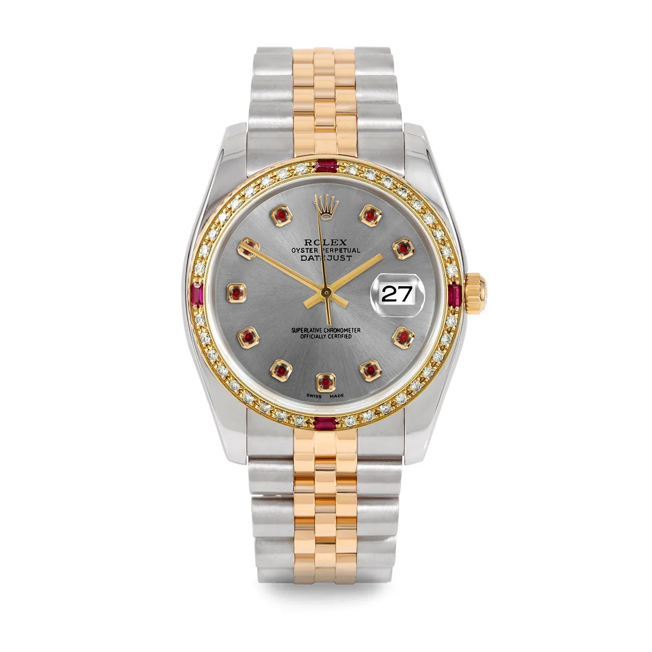 Rolex Datejust 36mm | 116233-SLT-RBY-AM-4RBY-JBL