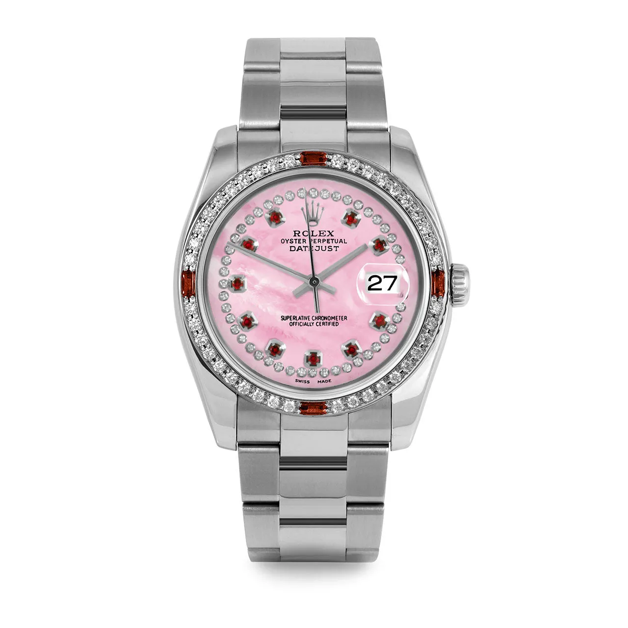 Rolex Datejust 36mm | 116234-PMOP-STRR-4RBY-OYS