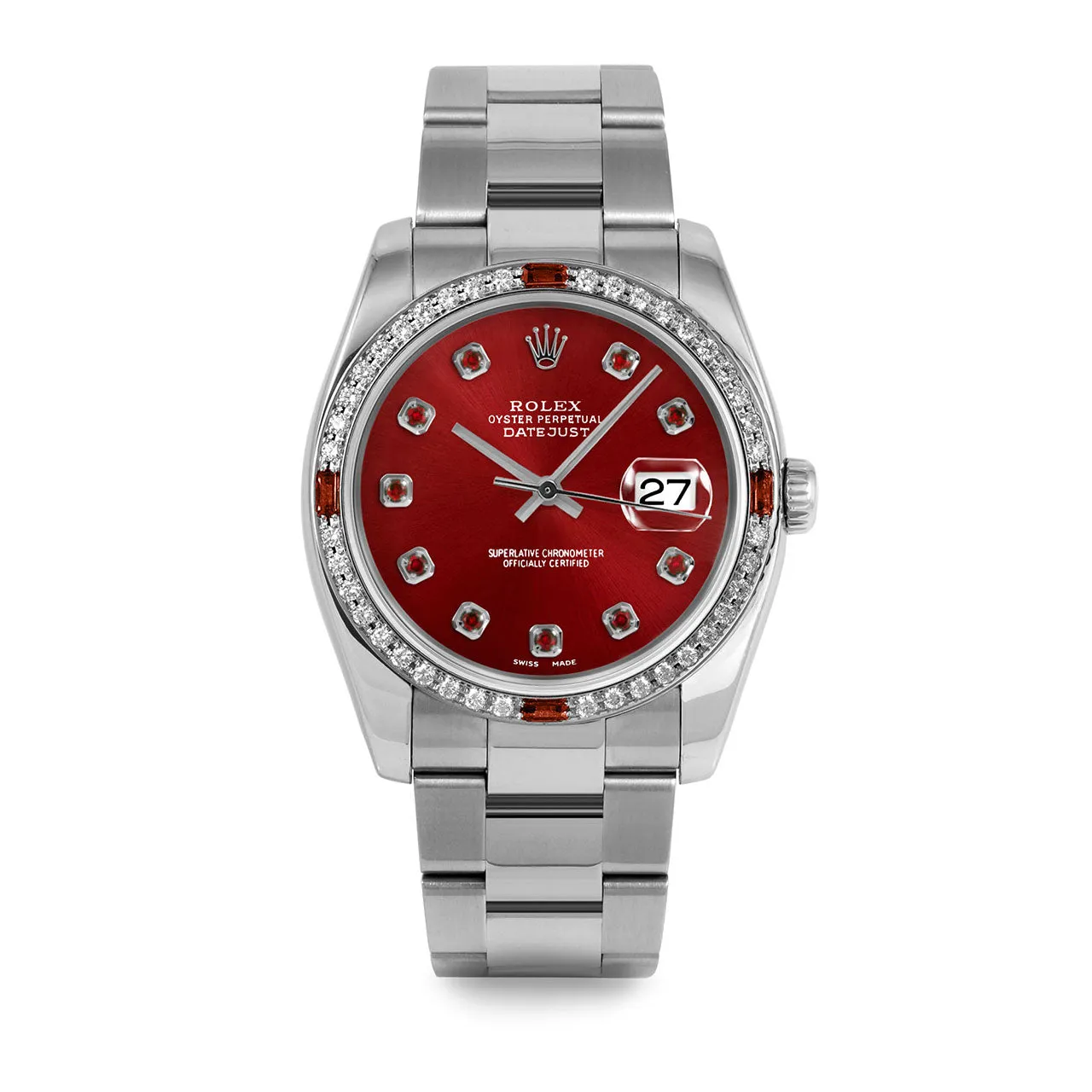 Rolex Datejust 36mm | 116234-RED-RBY-AM-4RBY-OYS