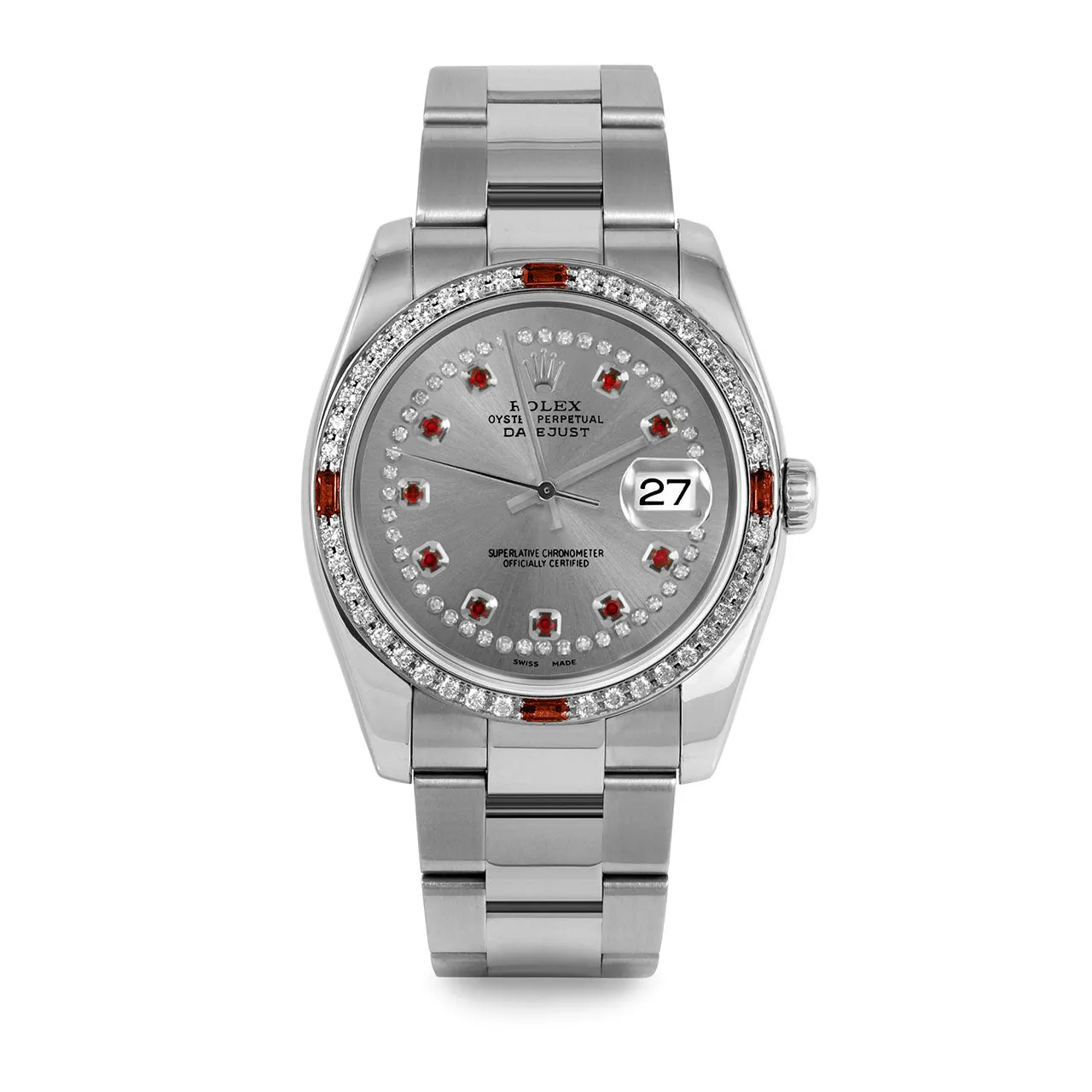 Rolex Datejust 36mm | 116234-SLT-STRR-4RBY-OYS