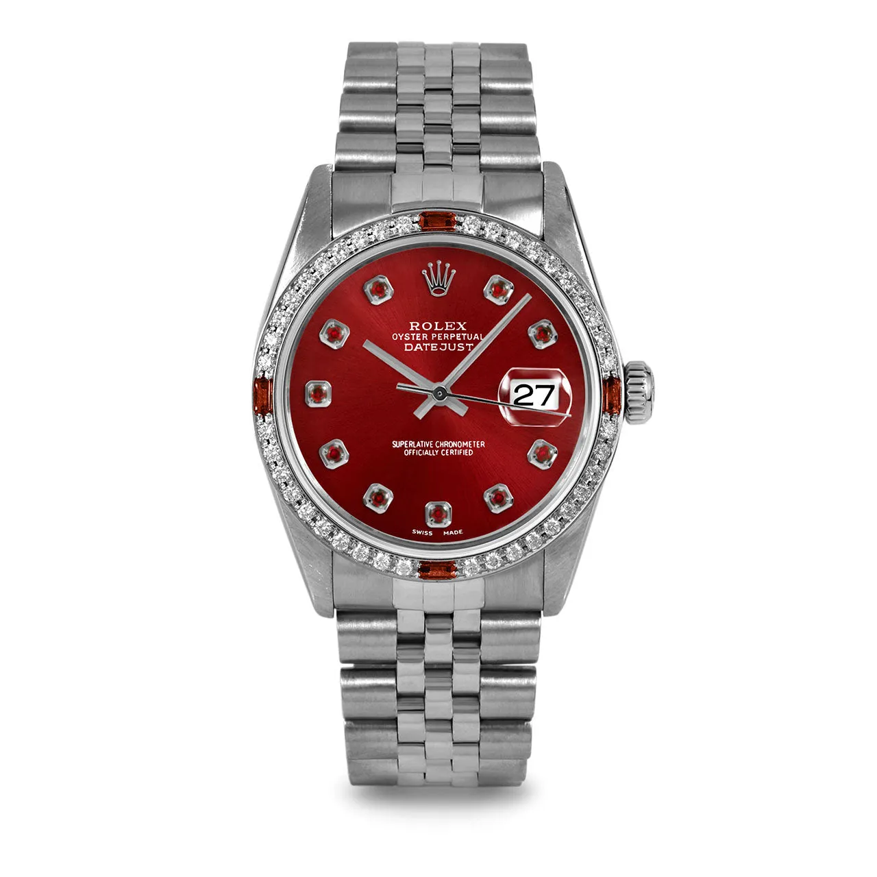 Rolex Datejust 36mm | 16014-RED-RBY-AM-4RBY-JBL