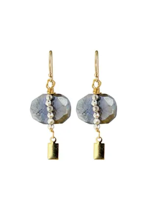 Solo Earrings - Labradorite