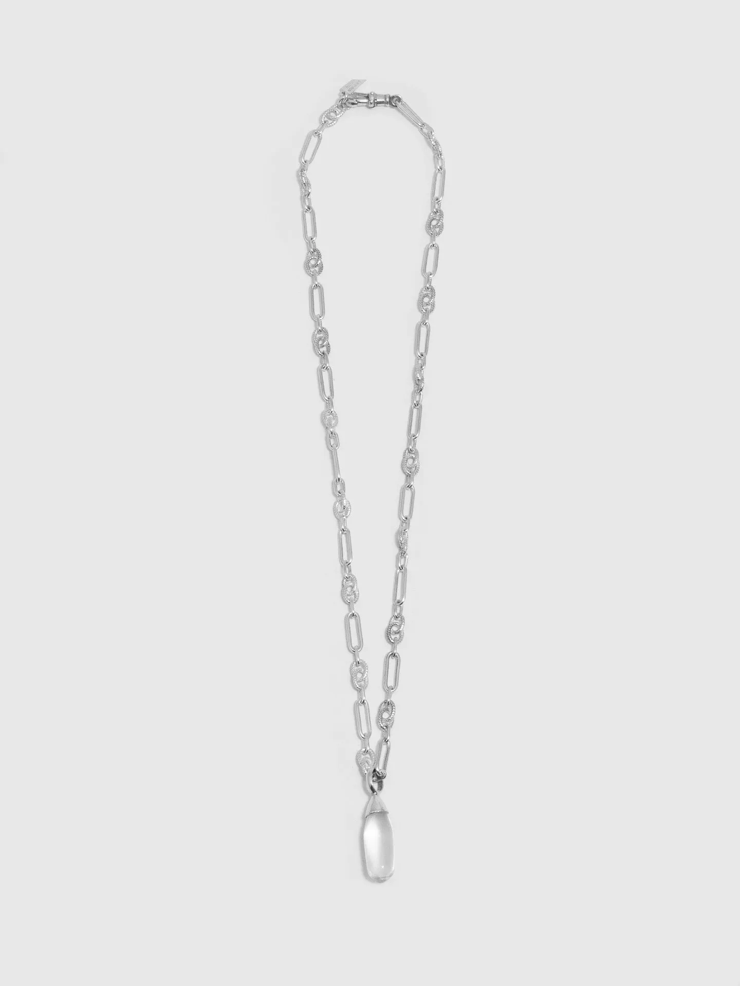 Stone Teardrop Necklace