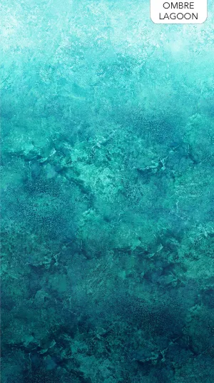 Stonehenge Ombre Lagoon - Northcott Fabrics