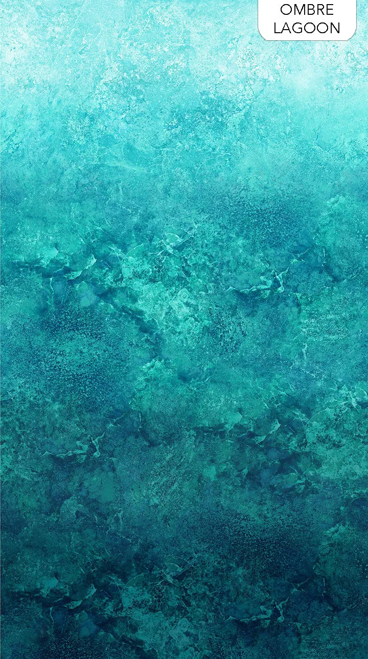 Stonehenge Ombre Lagoon - Northcott Fabrics