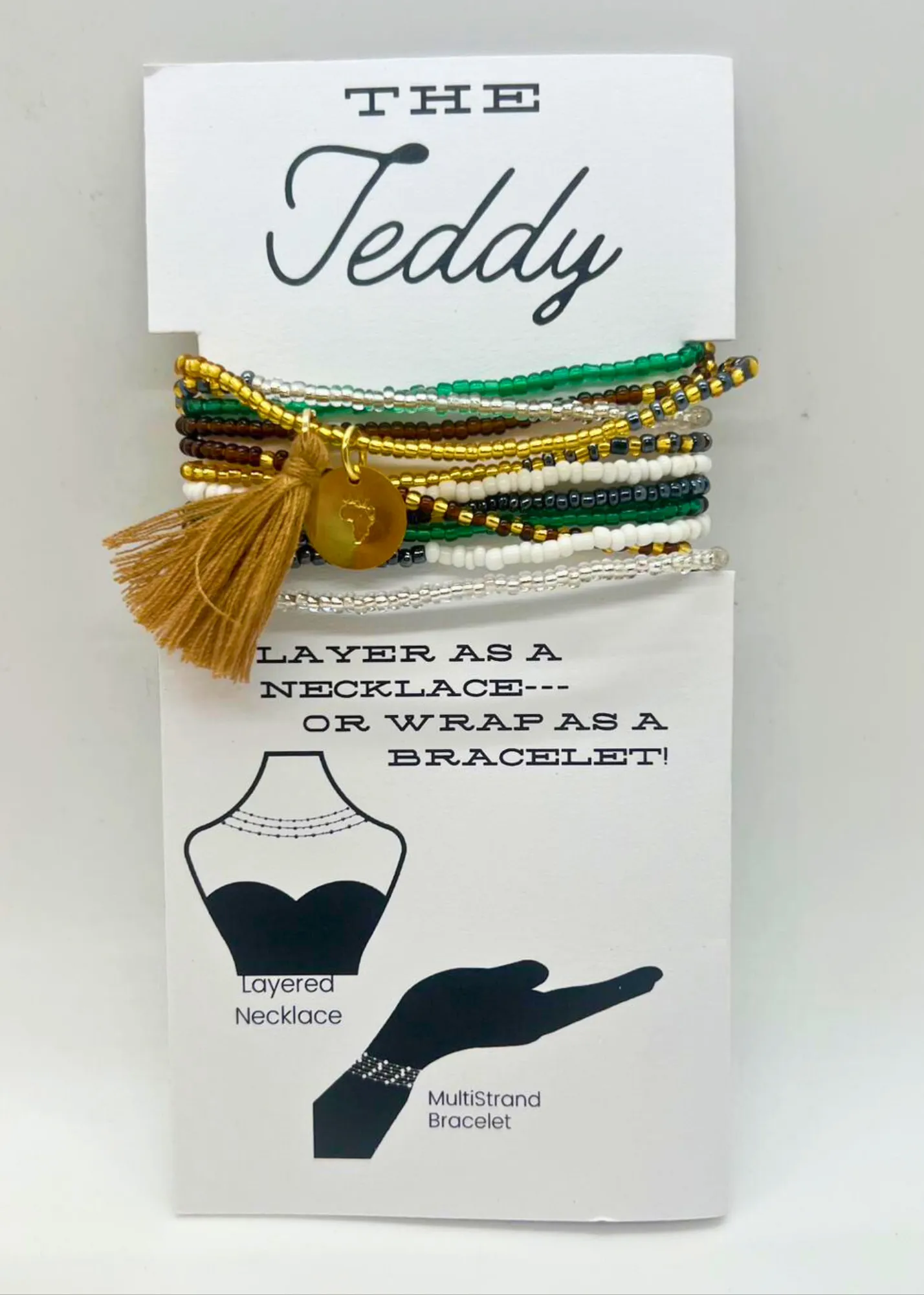 The Teddy: Our Convertible Necklace|Bracelet