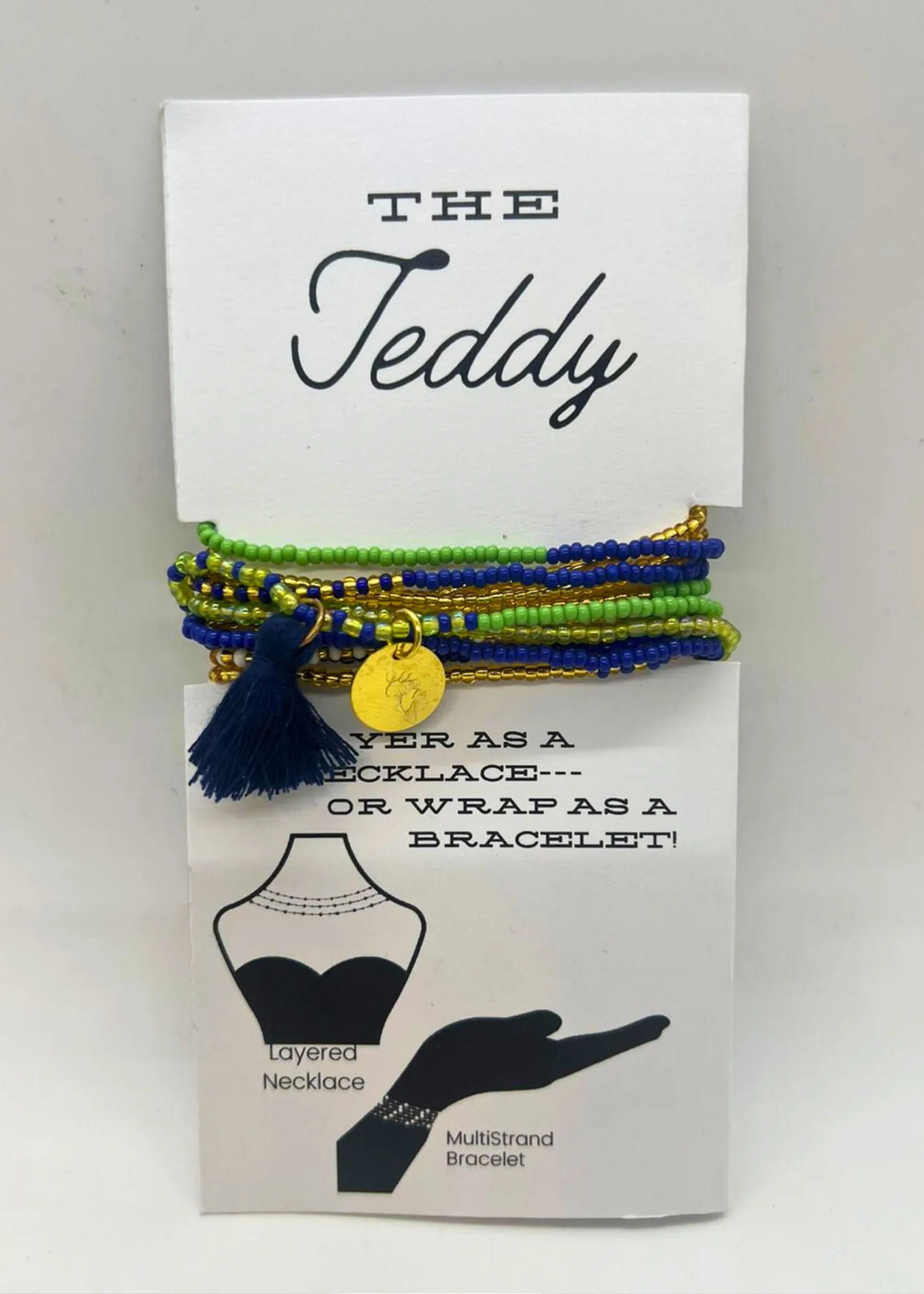 The Teddy: Our Convertible Necklace|Bracelet