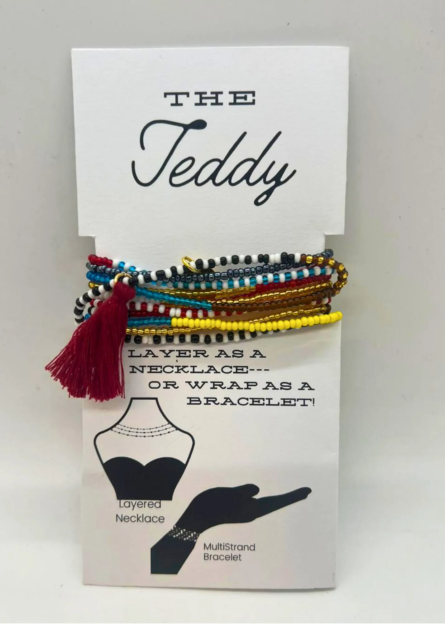 The Teddy: Our Convertible Necklace|Bracelet