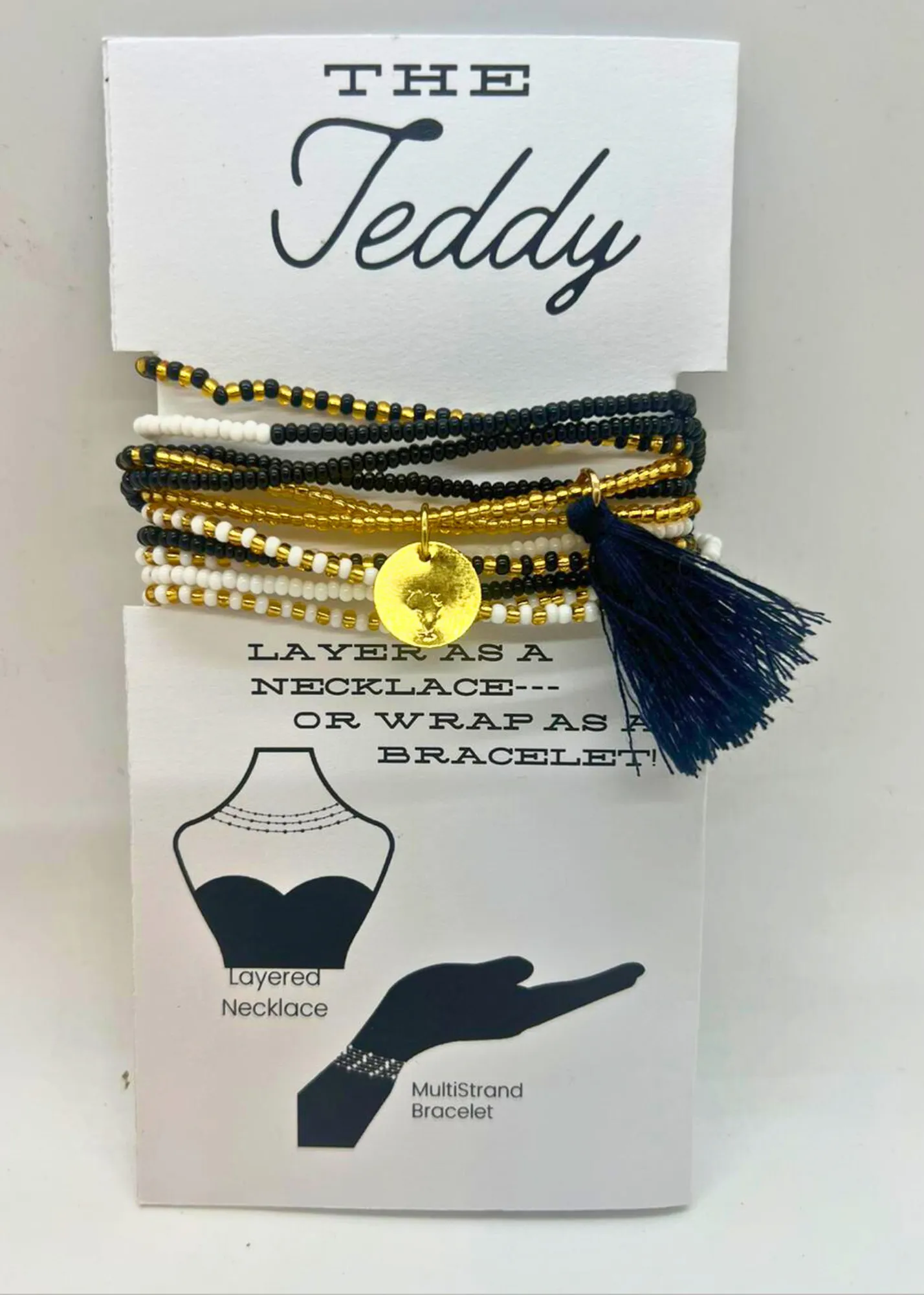 The Teddy: Our Convertible Necklace|Bracelet