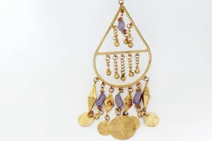 Vintage Egyptian Necklace with Zar Amulet